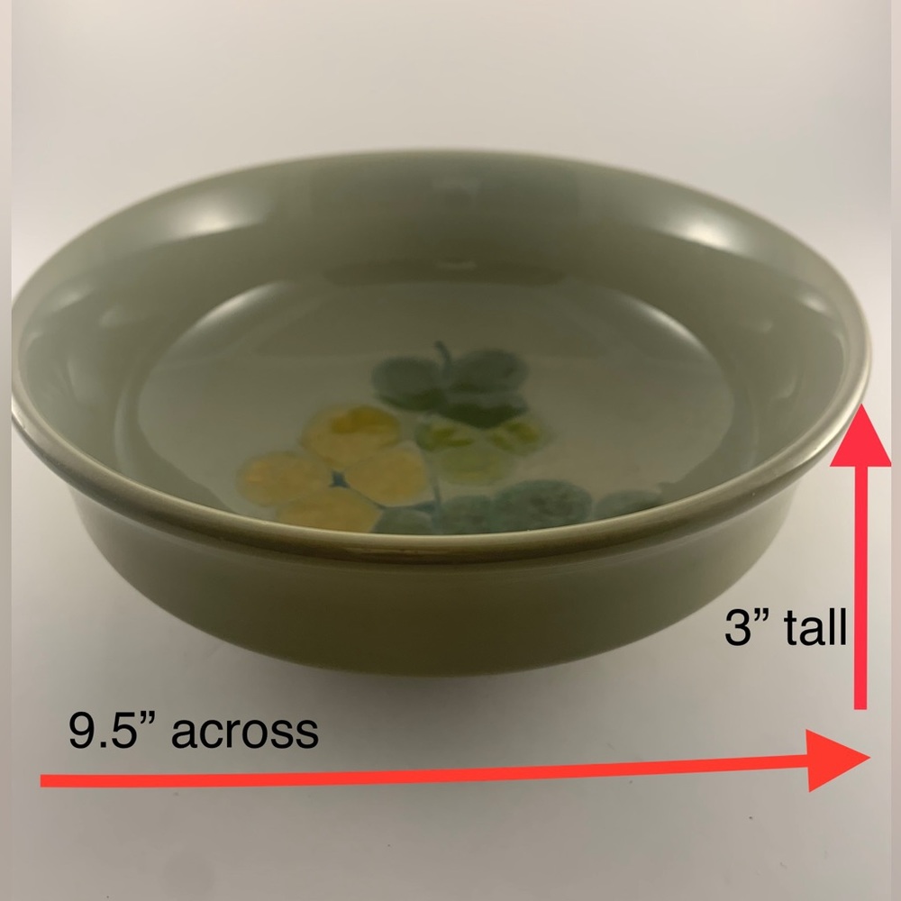 Franciscan Earthenware Pebble Beach vegetable bowl, Vintage 60s-70s, 9.5”